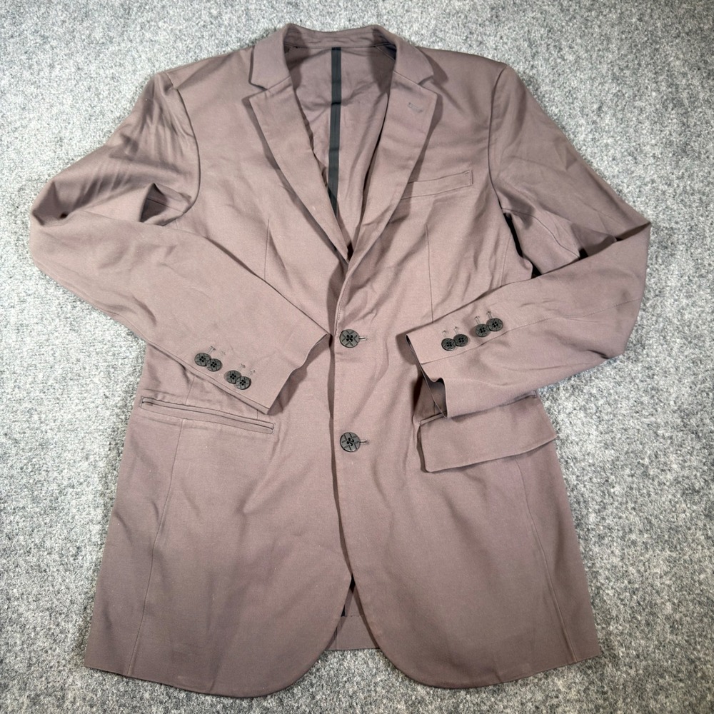 XSuit Blazer Men's Size 36L Gray Unstructured